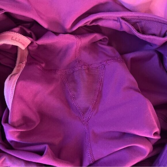 Lululemon Pace Rival Skirt Skort II Pink Paradise Regal Plum - Picture 6 of 8